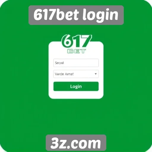 Como acessar a área de login do 617bet