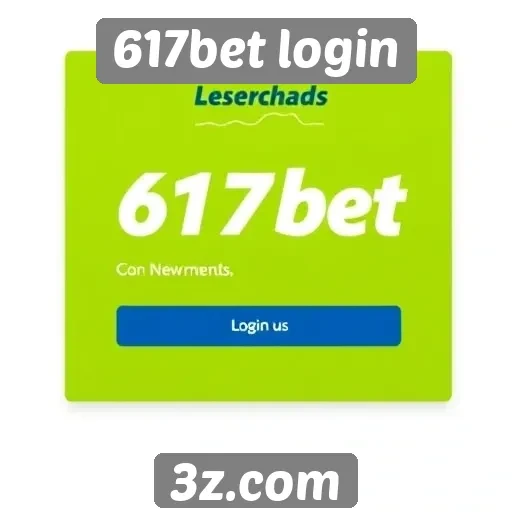 Acessibilidade do site 617bet login para novos usuários