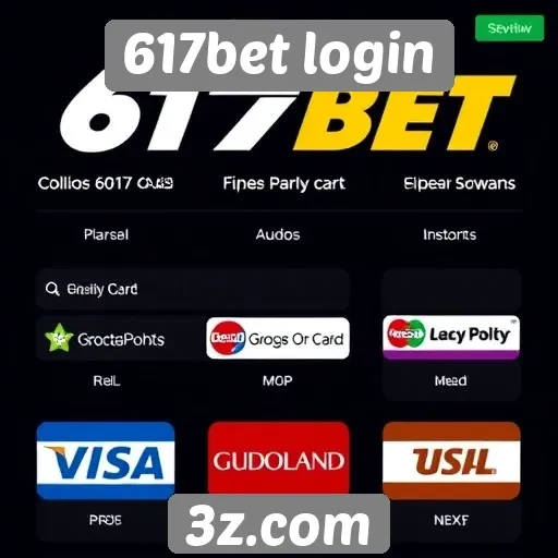 Métodos de pagamento disponíveis no 617bet login