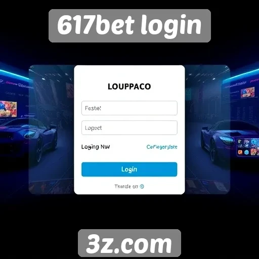 Interface do usuário no 617bet login